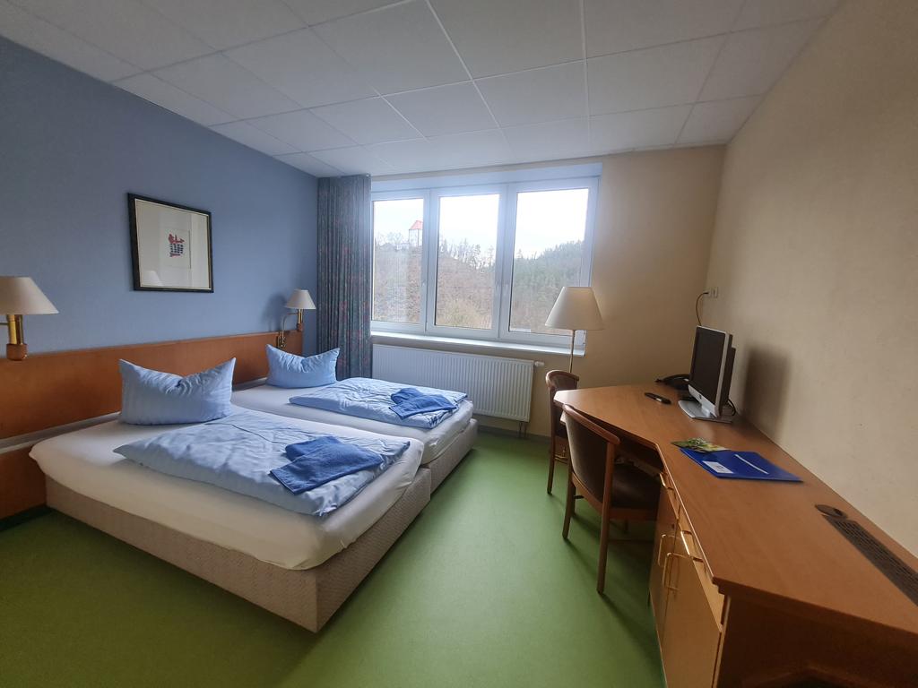 Patientenzimmer Vater-Mutter-Kind Kur Ziegenrück