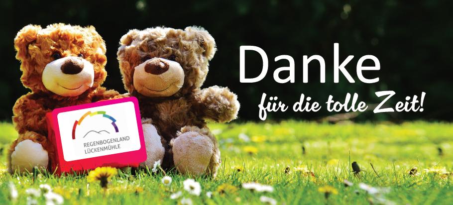 Vielen Dank für Ihren Besuch bei uns und die wunderbare Zeit, die Sie in der Mutter-Vater-Kurklinik Regenbogenland verbracht haben! Wir hoffen, dass Ihr Aufenthalt erholsam und bereichernd war. Wenn Sie Anmerkungen oder Fragen haben, zögern Sie bitte nicht, sich mit uns in Verbindung zu setzen. Wir freuen uns darauf, Sie in Zukunft wieder bei uns begrüßen zu dürfen!