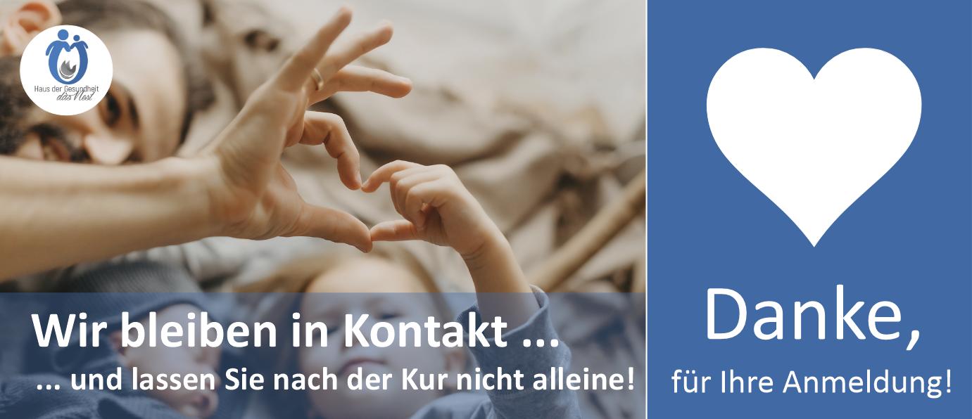 Vielen Dank für Ihre eMailanmeldung